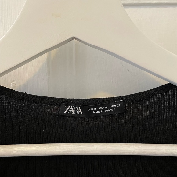Zara Ribbed Blouse - Picture 3 of 4